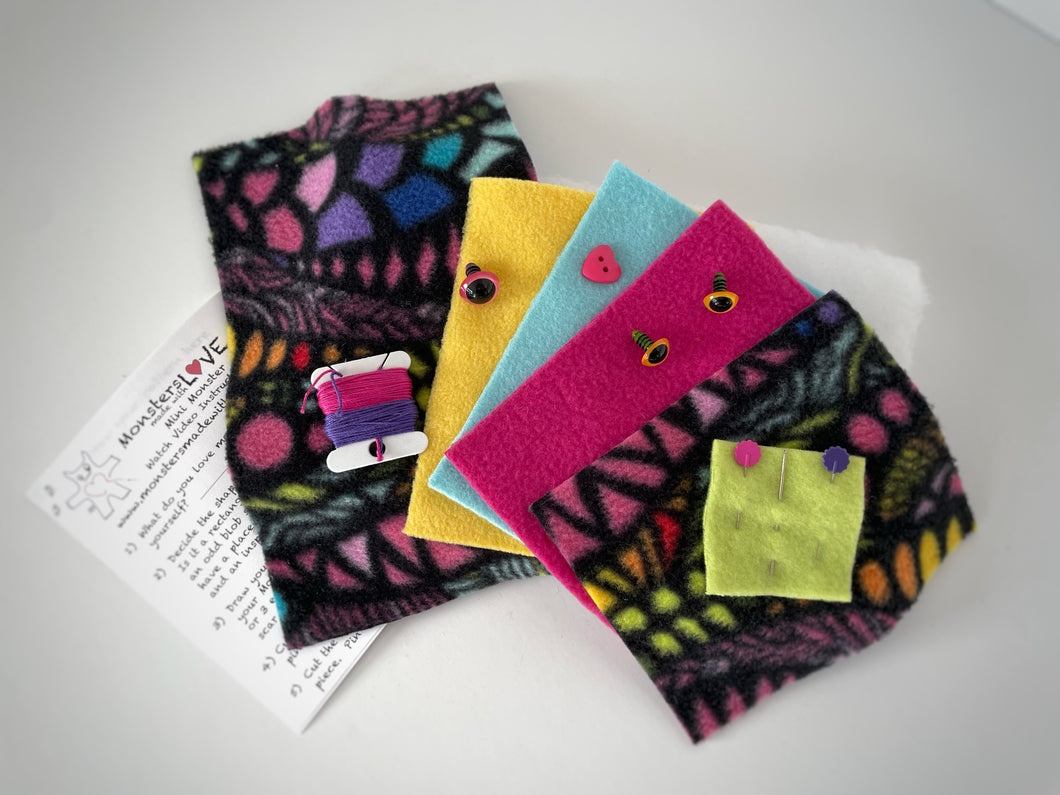 Create Your Own Mini Monster Kit - Zentangle Paste