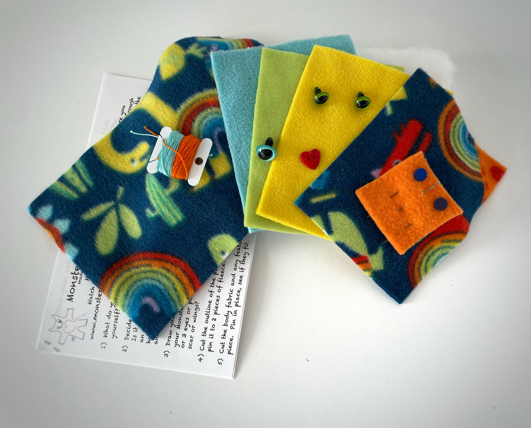 Create Your Own Mini Monster Kit - Rainbow Dinos