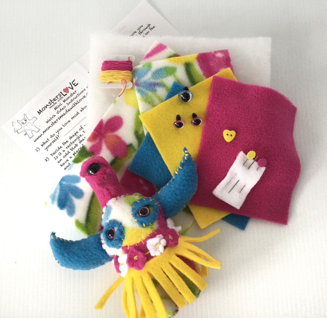 Create Your Own Mini Monster Kit - Paradise