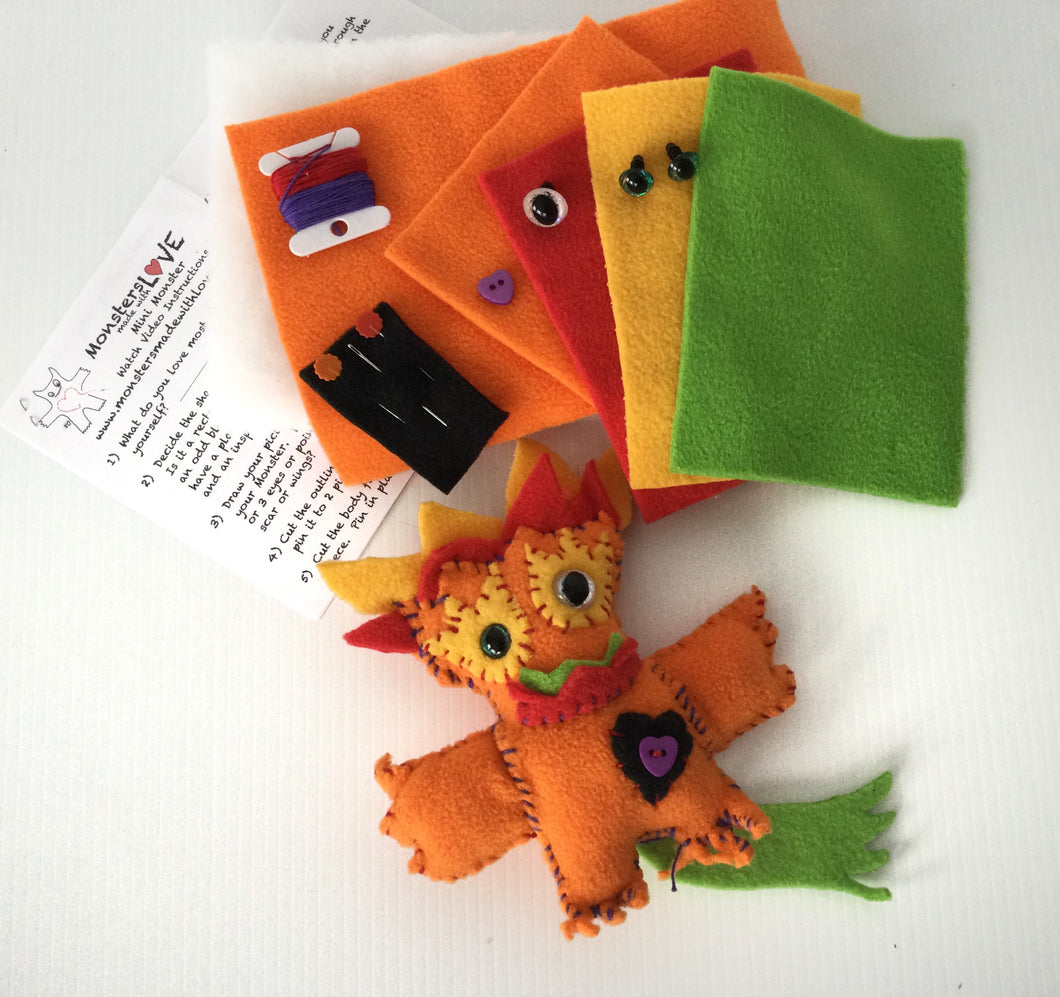 Create Your Own Mini Monster Kit - Volcano