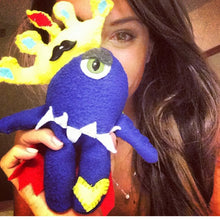 Load image into Gallery viewer, It&#39;s Sew Easy to Create Your Own Monster Kit - Citrus Flowers
