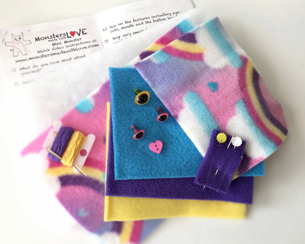 Create Your Own Mini Monster Kit- Invisible Unicorn