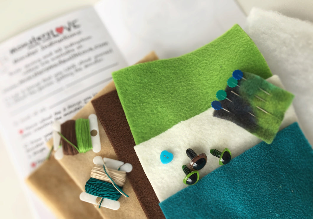 It's Sew Easy to Create Your Own Monster - Earthy