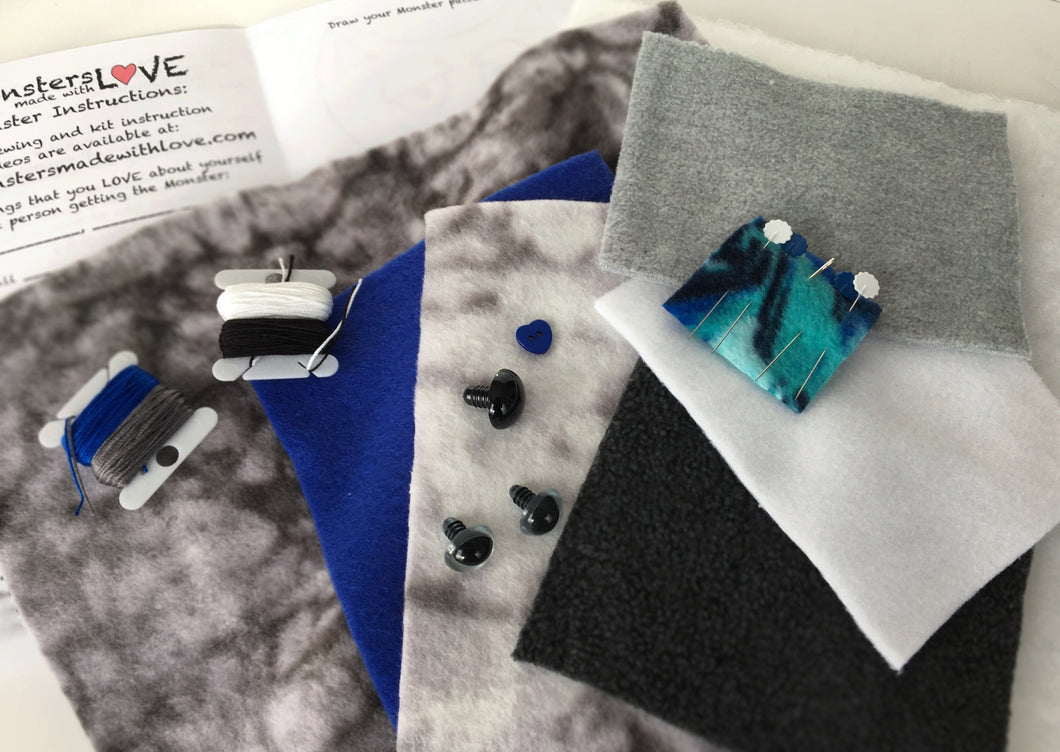 It's Sew Easy to Create Your Own Monster - Stormy Weather